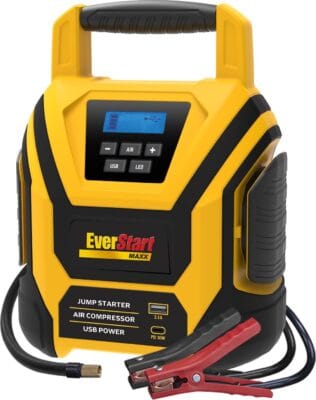 EverStart 1600 Amp Lithium Jump Starter with Air Compressor
