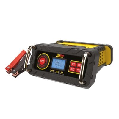 Everstart Maxx 15 Amp Automotive Battery Charger with 50 Amp Engine Start (BC50BE)-New